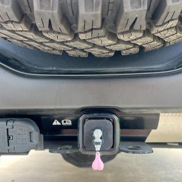 3D Funny Trailer Hitch Cover