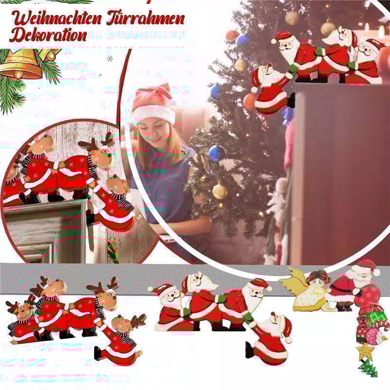 🎁💝2023 CHRISTMAS GIFT - 🎅⛄Funny Christmas Door Frame Decorations🦌⛄