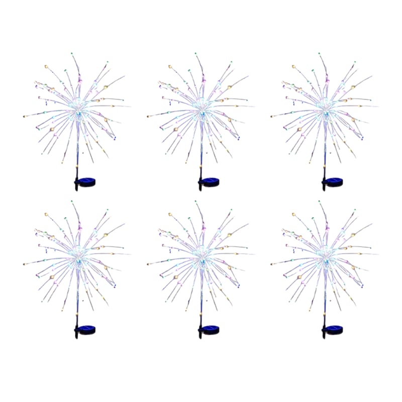 🔥Last Day Promotion 70% OFF🔥 - 🎁Waterproof  Solar Garden Fireworks Lamp