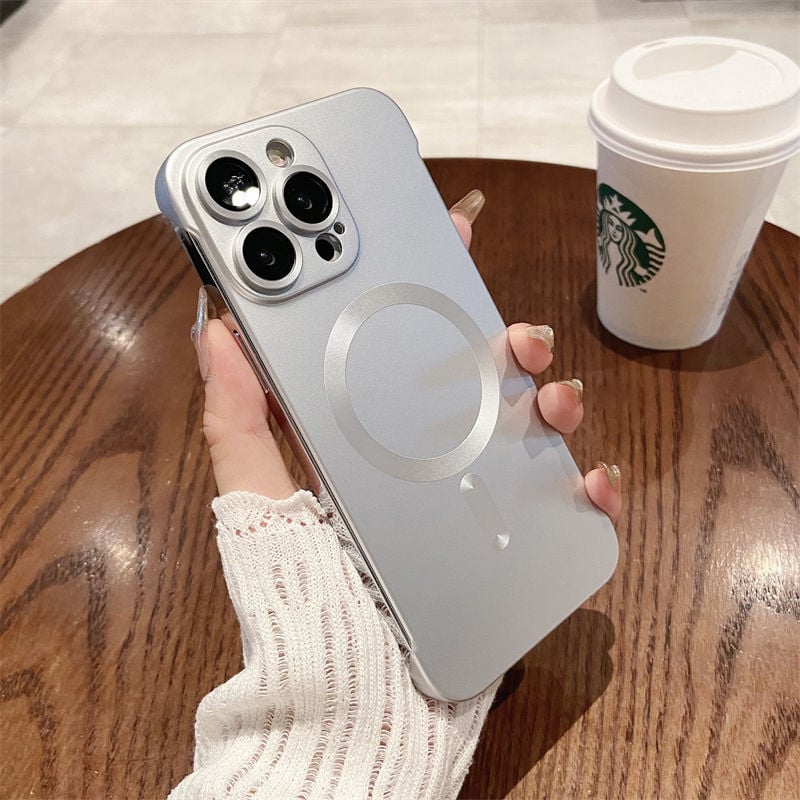 🎁💝2024 Valentine’s Day Gifts - Frameless Matte Ultra Thin Magnetic iPhone Case