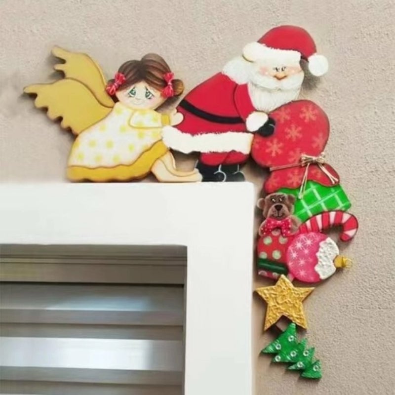🎁💝2023 CHRISTMAS GIFT - 🎅⛄Funny Christmas Door Frame Decorations🦌⛄