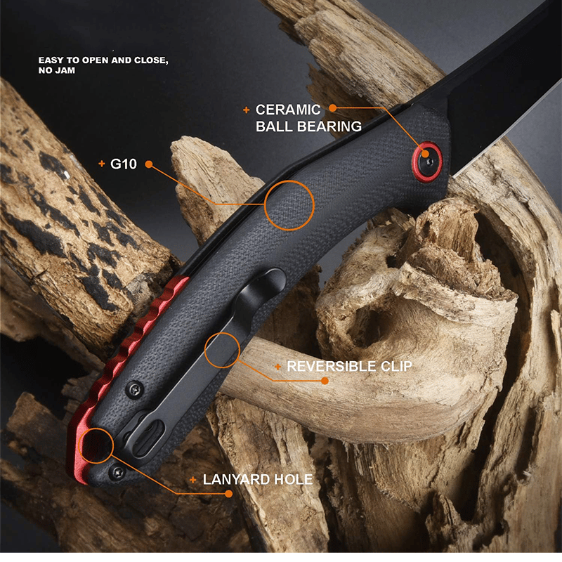 🔥Last Day Promotion 70% OFF🔥 - Upgrade Blue Moon G10 Folding Knife