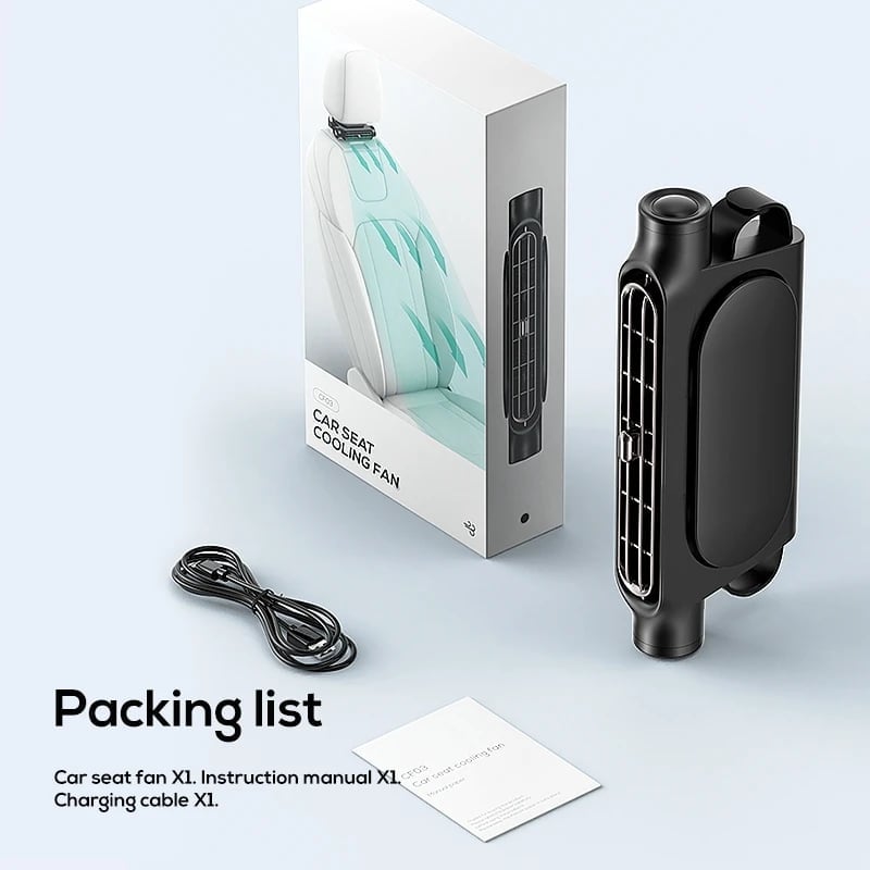 ⏳Last Day 49% OFF🔥🔥 - Car Seat Cooling Fan❄️