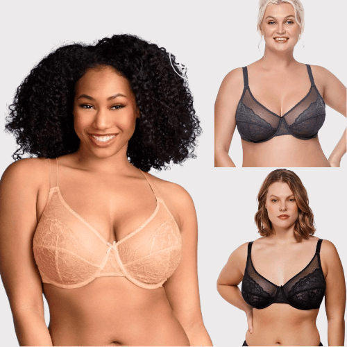 🔥🔥2025 HOT SALE-49% OFF🔥Unlined Comfort Unpadded Full Coverage Underwire Minimizer Bra
