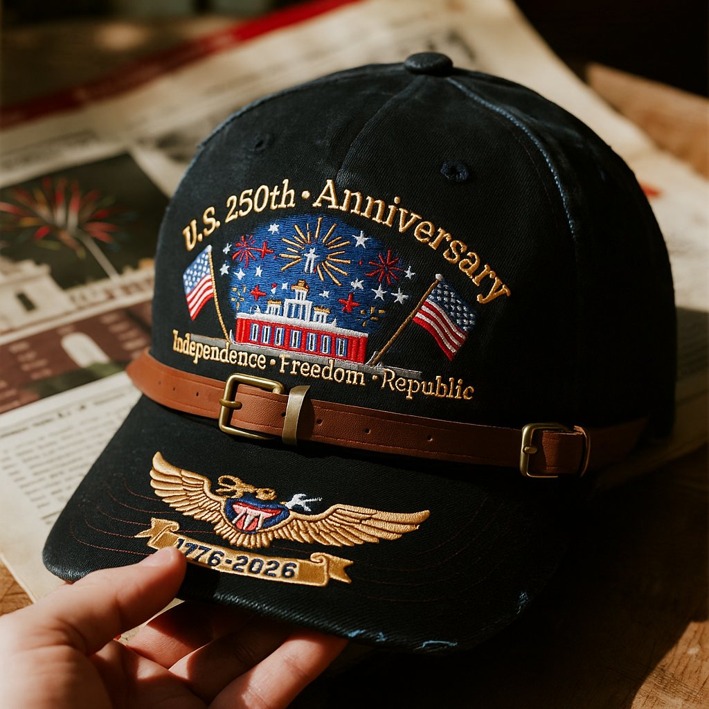 🔥LAST DAY 49% OFF - "Independence, Freedom, Republic" Retro Washed  Baseball Cap