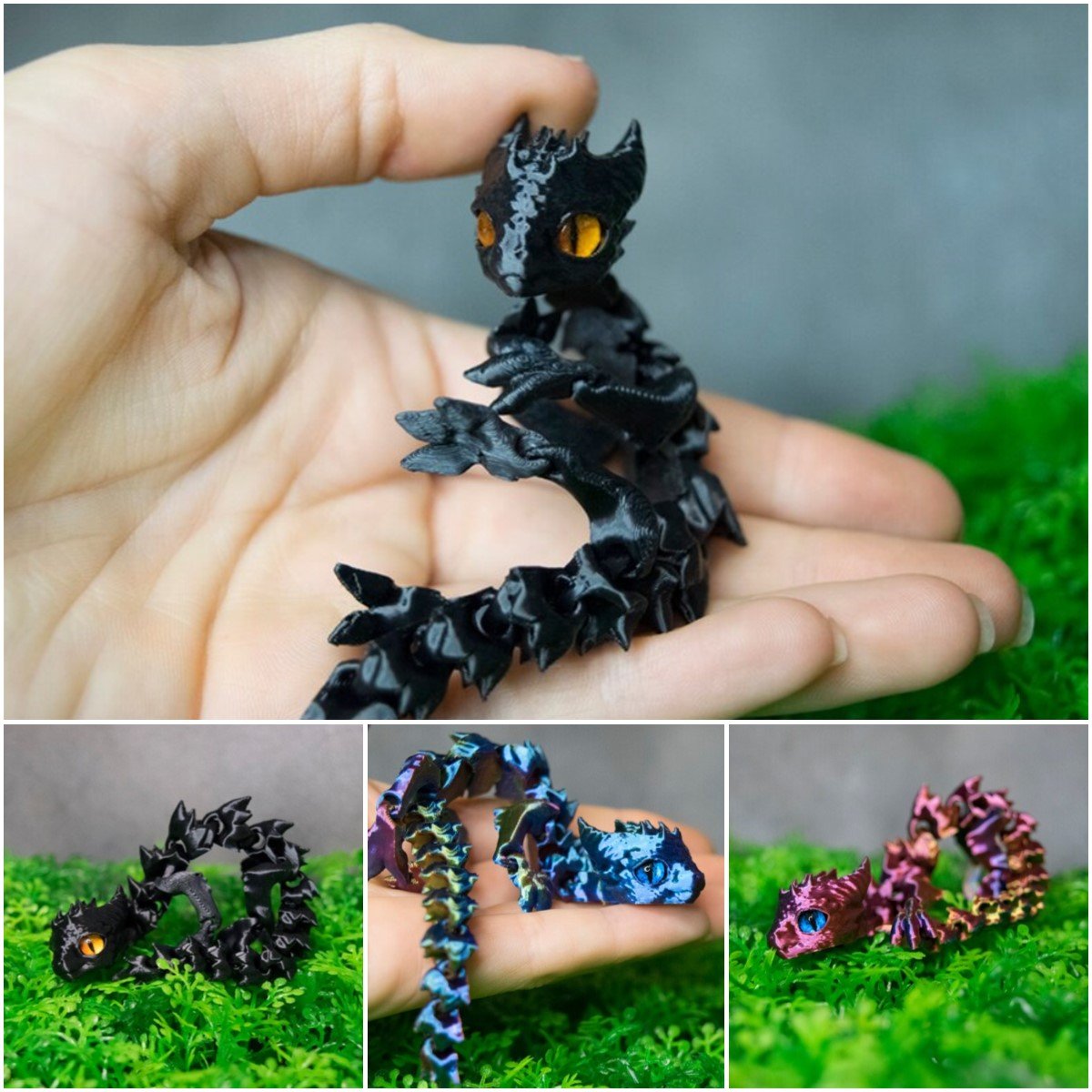 🐉3D Printed Tiny Cute Dragon🔥Buy More Save More🔥