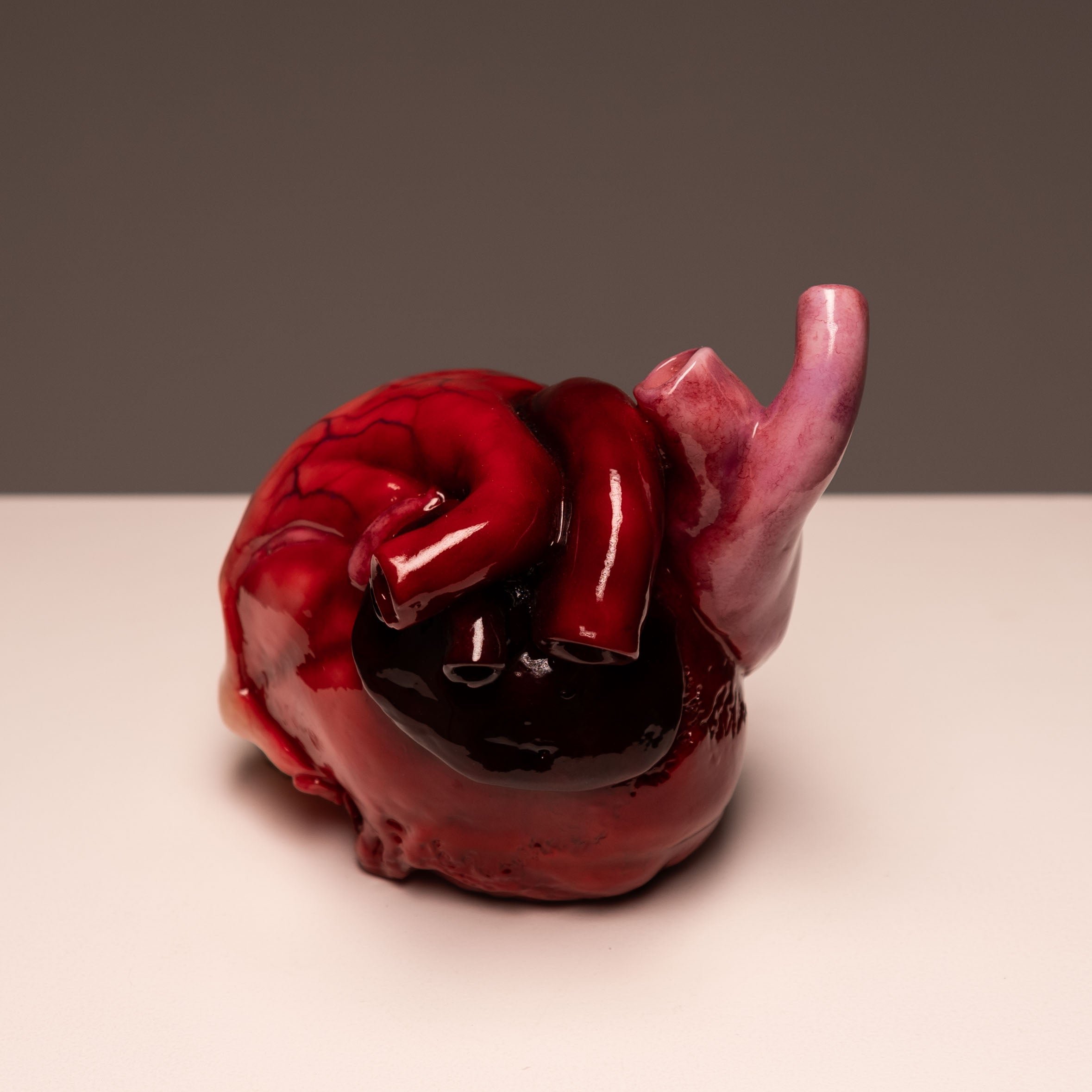 💀The Tell-Tale Heart Skull ❤️BUY 2 FREE SHIPPING