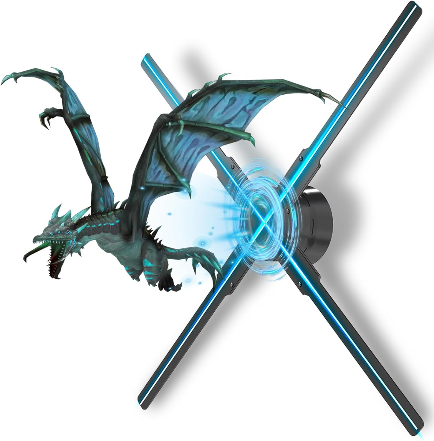 🎉 Hot Sale 🔥 3D Hologram LED Fan Projector - Craft Personalized 3D Visual Effects