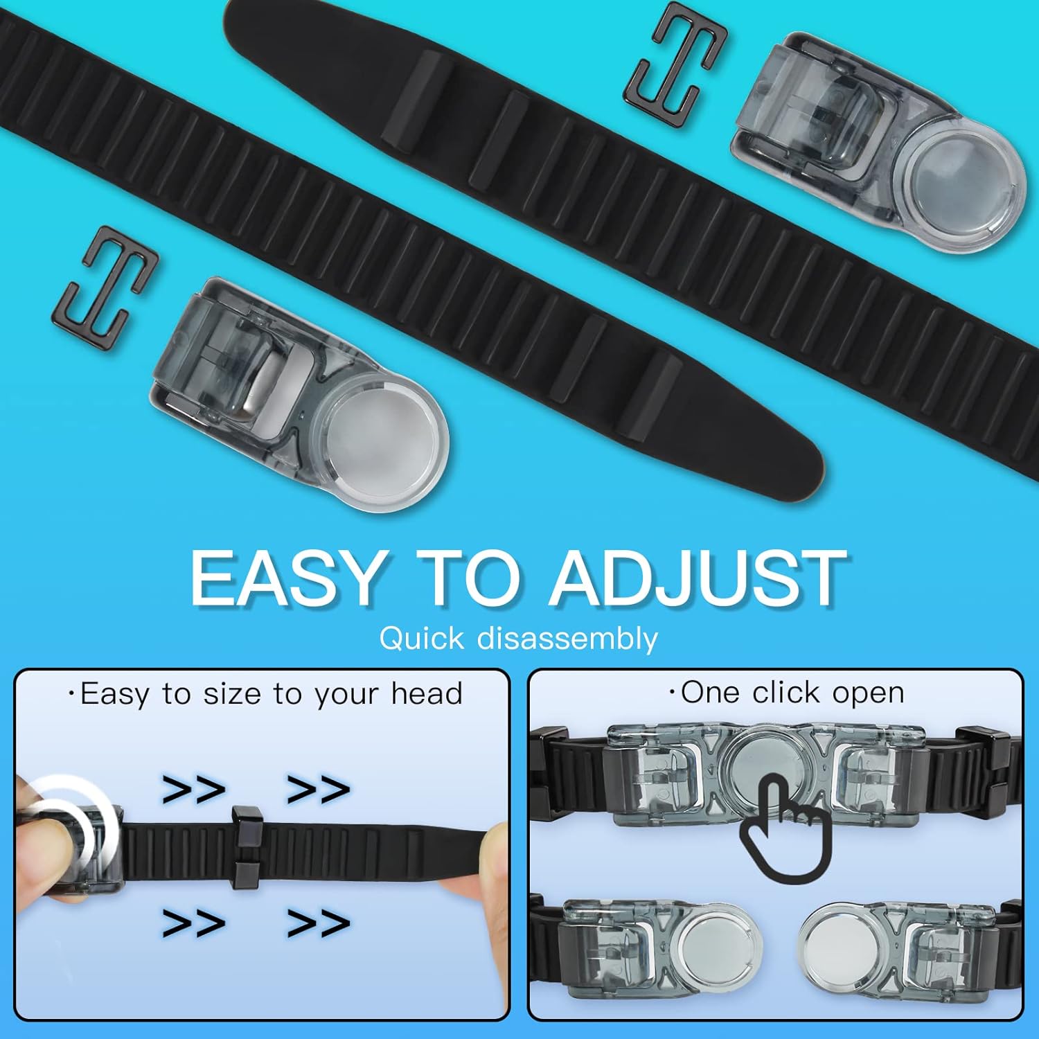 No Leaking Anti-Fog Swimming Goggles For Adults And Children