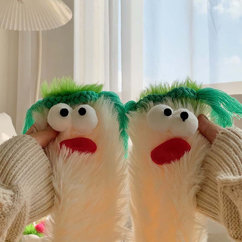 🎁💝2023 CHRISTMAS GIFT - Warm Cozy Fluffy Cartoon Monster Socks🧦