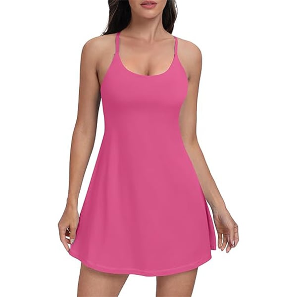 Plush Backless Active Dress-Easy Peezy Edition-UPF50+