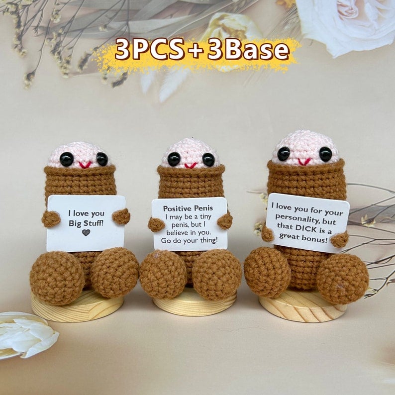 Funny Crochet Penis