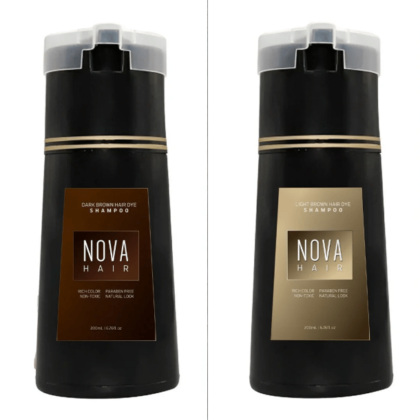 LAST DAY 49% OFF--NovaHair Instant Dye Shampoo🔥BUY 2 FREE SHIPPING