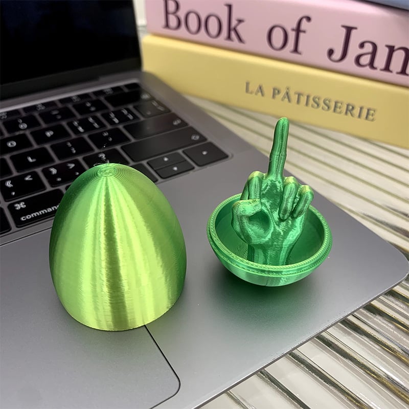 Hilarious Middle Finger Egg - Easter Bunny Gift