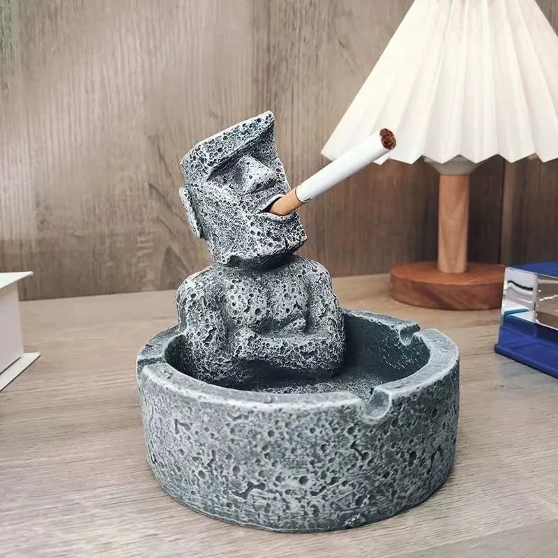 LAST DAY 50% OFF🔥Funny Easter Island Ashtray🚬