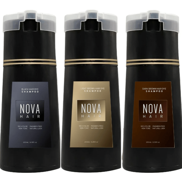 LAST DAY 49% OFF--NovaHair Instant Dye Shampoo🔥BUY 2 FREE SHIPPING