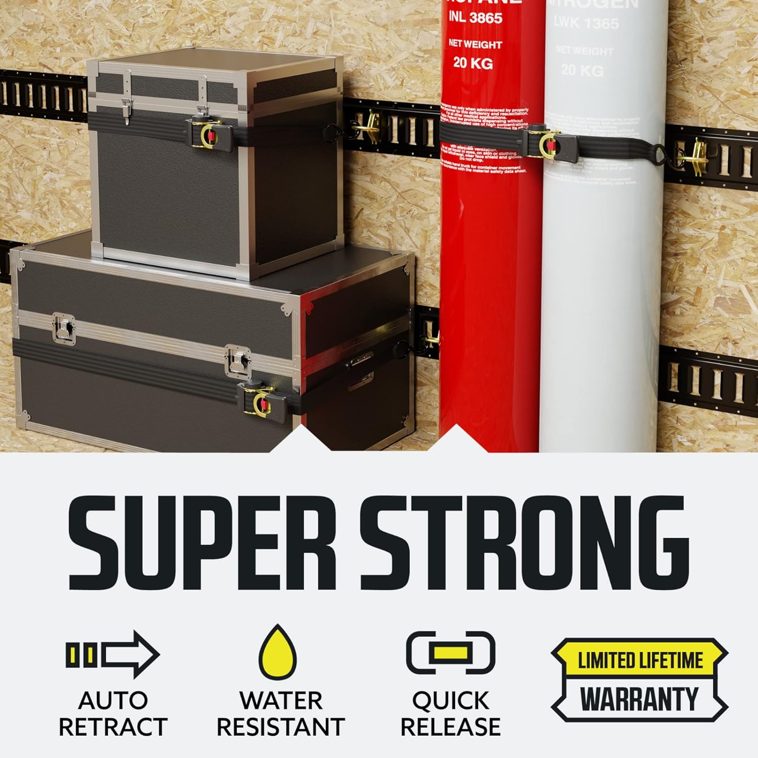 🎉🎉2025New Year Limited Time Sale-49% Discount🎁Retractable Ratchet Straps(🎁Perfect Gift)