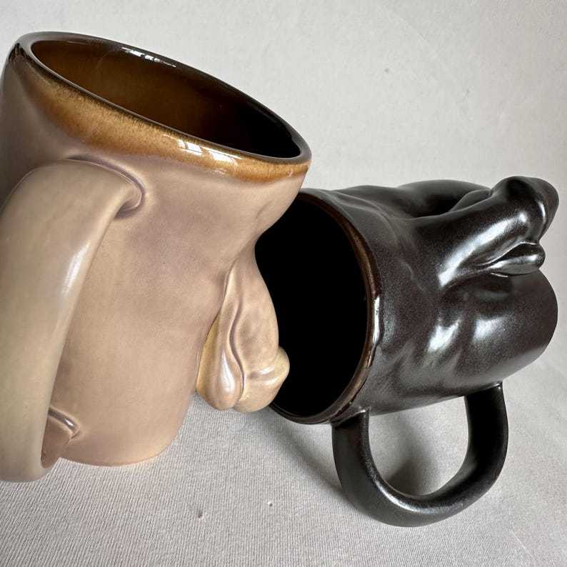 Handmade Ceramic Penis Mug