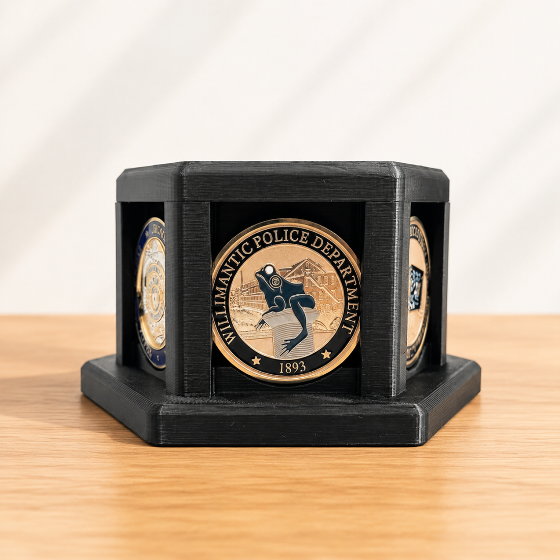 🎁Last Day 60% OFF - Hexagonal Challenge Coin Display Stand