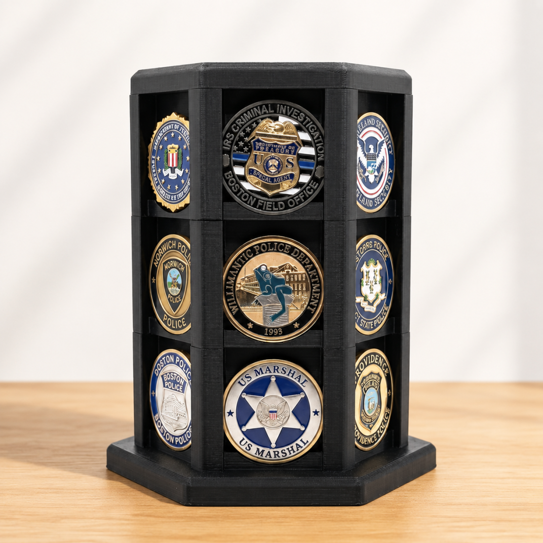 🎁Last Day 60% OFF - Hexagonal Challenge Coin Display Stand