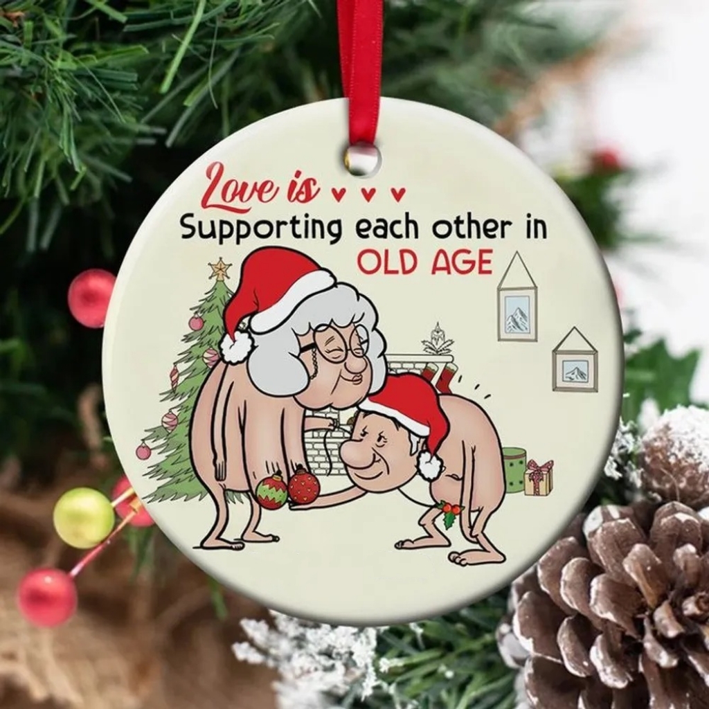 🎁💝2023 CHRISTMAS GIFT - 🎄The Funniest Patterned Christmas Ornaments for Adults😂