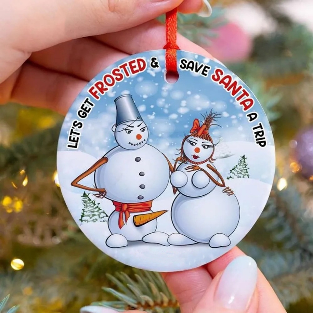 🎁💝2023 CHRISTMAS GIFT - 🎄The Funniest Patterned Christmas Ornaments for Adults😂
