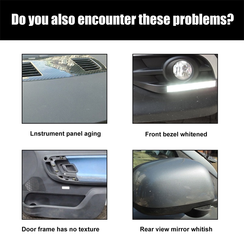 ⚡NEW HOT SALE 50% OFF🔥Auto Plastic Parts Restore Refurbish Agent Car Interior Cleaner