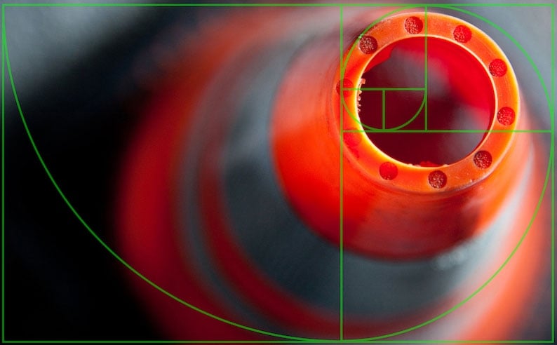 📷Golden Ratio/Fibonacci Composition View Finder