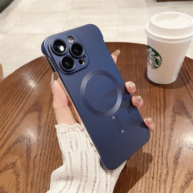 🎁💝2024 Valentine’s Day Gifts - Frameless Matte Ultra Thin Magnetic iPhone Case