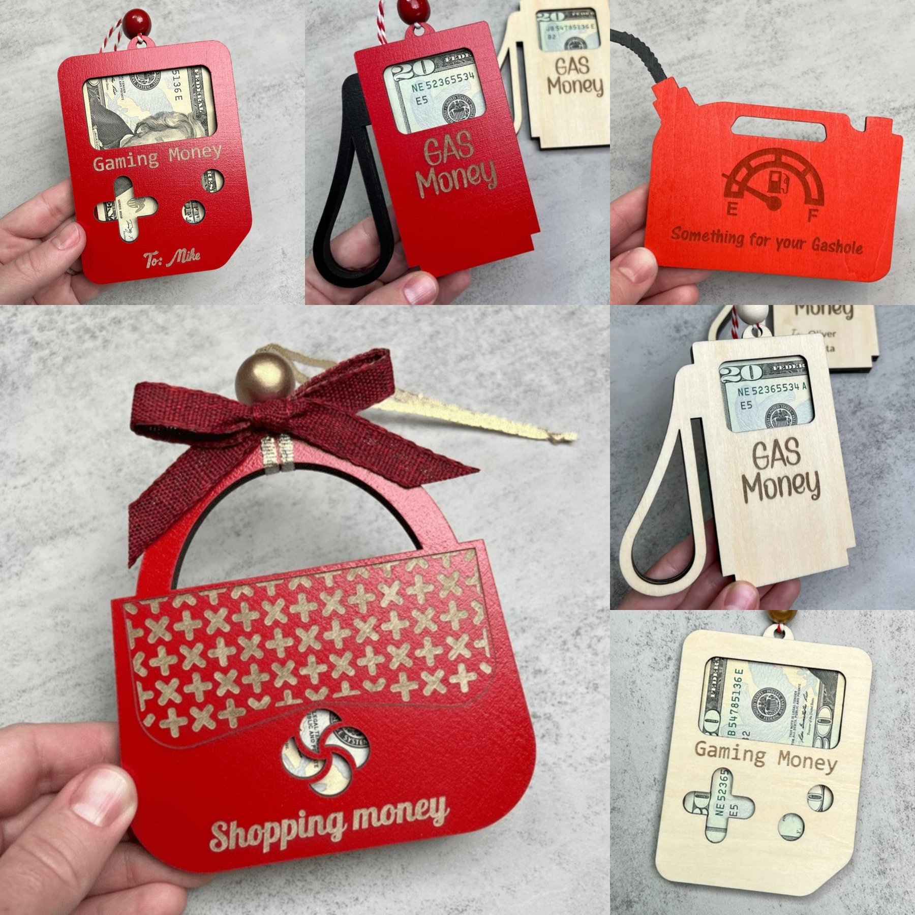 🎅Early Christmas Sale - 49% OFF🎁💸Gas (Shopping)Money Ornament