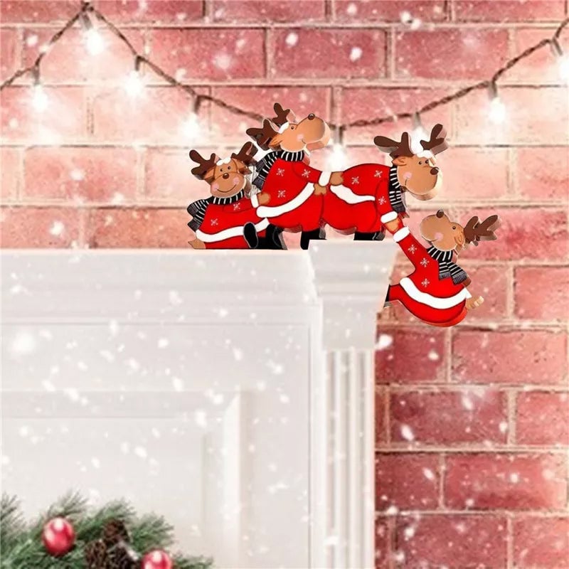 🎁💝2023 CHRISTMAS GIFT - 🎅⛄Funny Christmas Door Frame Decorations🦌⛄