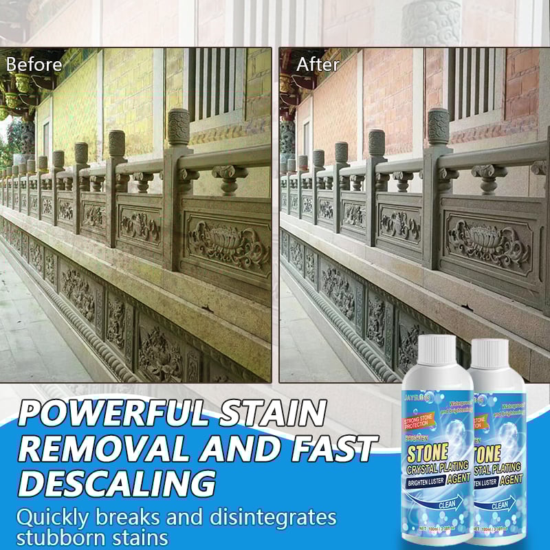 🔥Stone Stain Remover Cleaner (Effective Removal of Oxidation, Rust, Stains)