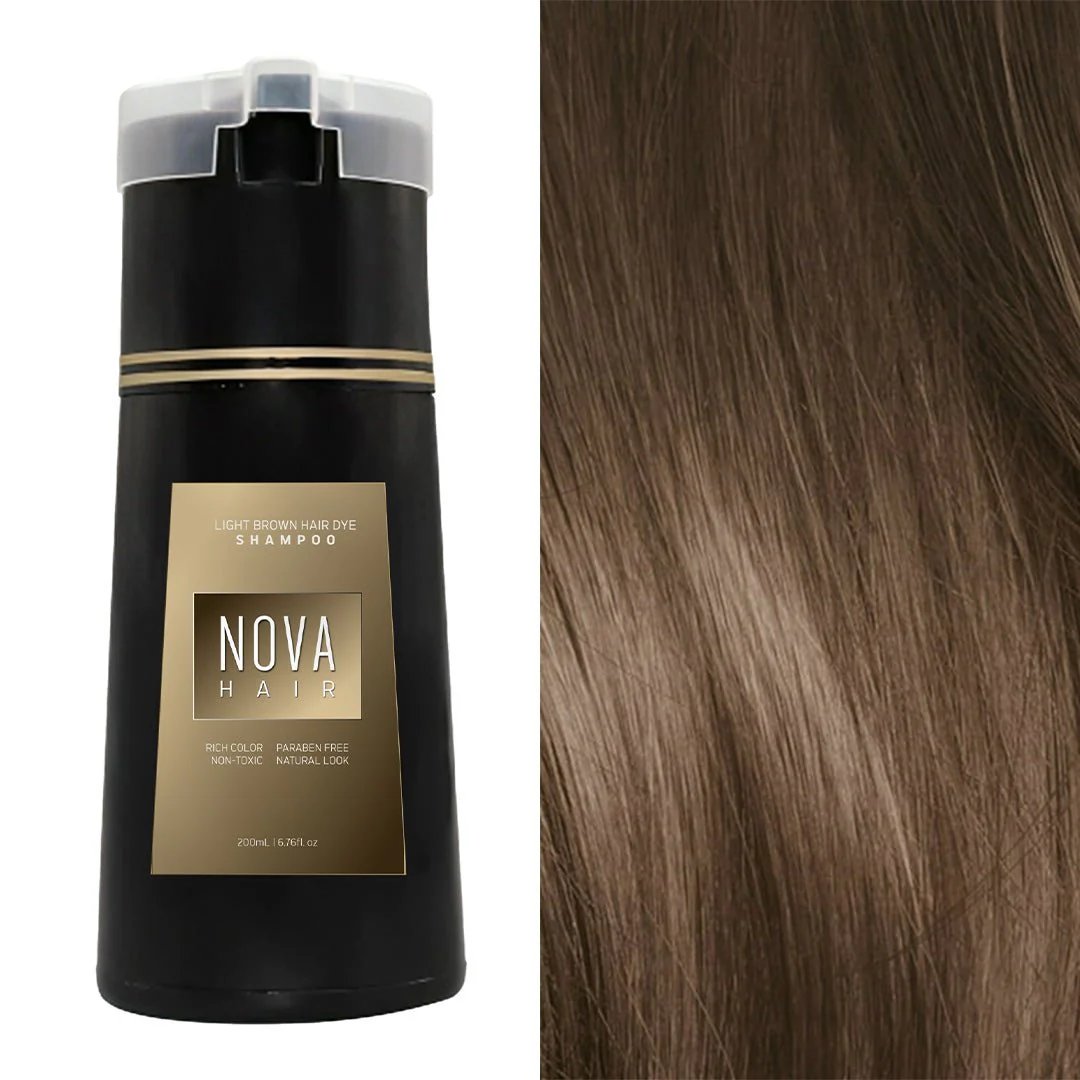 LAST DAY 49% OFF--NovaHair Instant Dye Shampoo🔥BUY 2 FREE SHIPPING