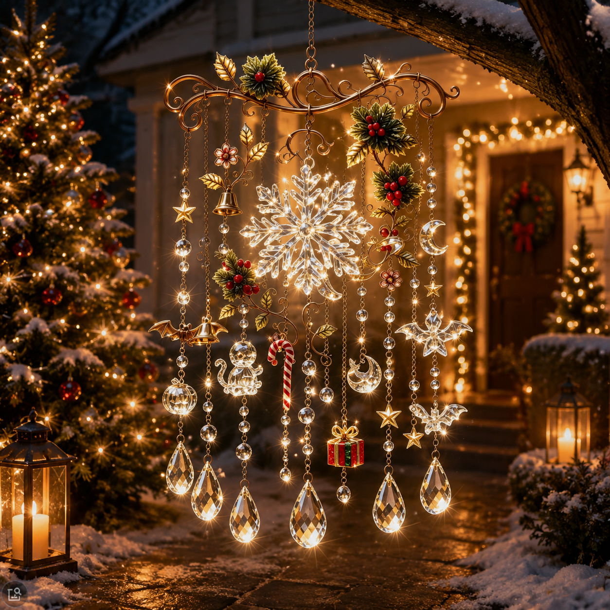⏰LIMITED TIME 49% OFF!🔥🔥Last 10 set!🔥 -High-quality handmade Christmas window decorations