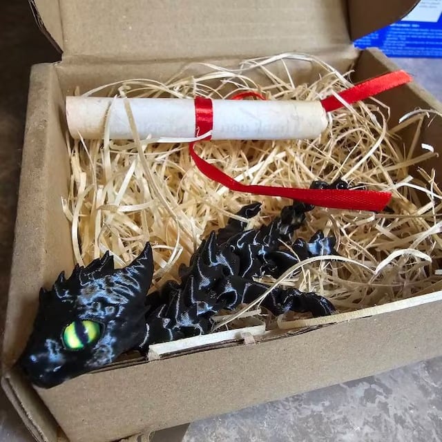 🐉3D Printed Tiny Cute Dragon🔥Buy More Save More🔥