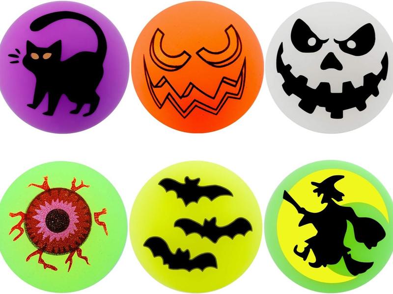 🎃LAST DAY ONLY 50% OFF🔥 - 72 Halloween Theme Designs Bouncing Balls
