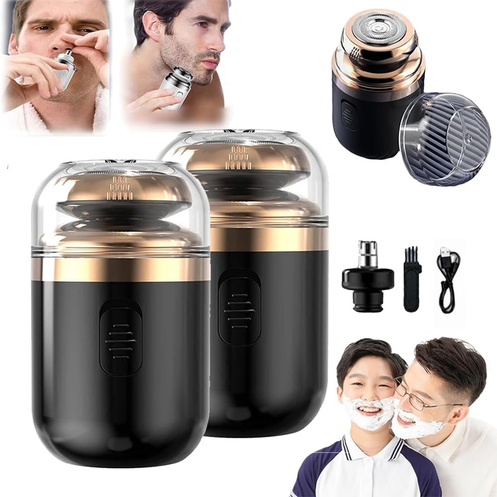 🔥Last Day Sale 49% OFF🏆️2-in-1 Portable Mini Capsule Shaver