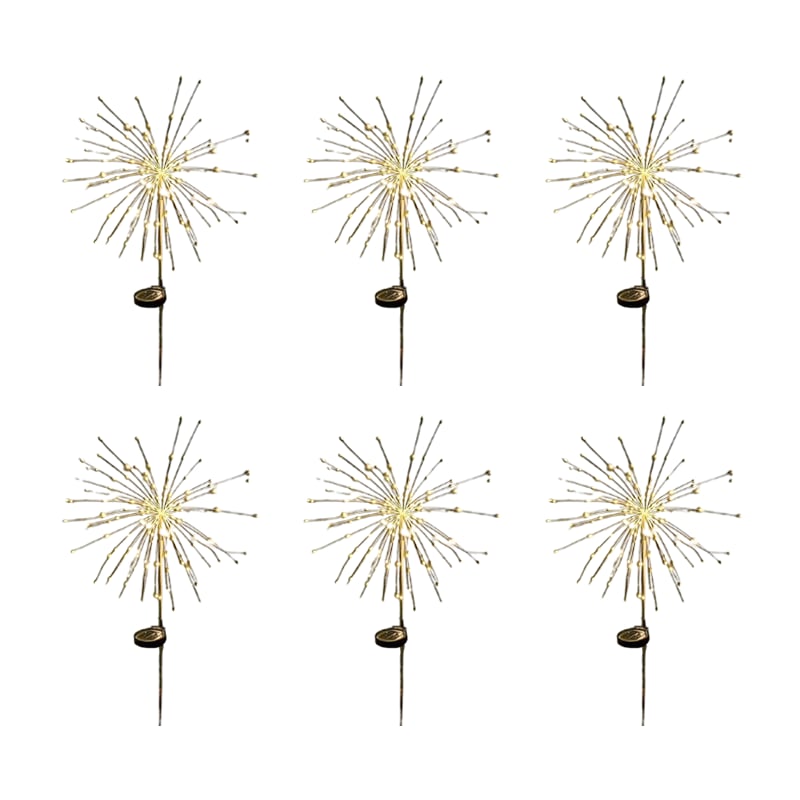 🔥Last Day Promotion 70% OFF🔥 - 🎁Waterproof  Solar Garden Fireworks Lamp