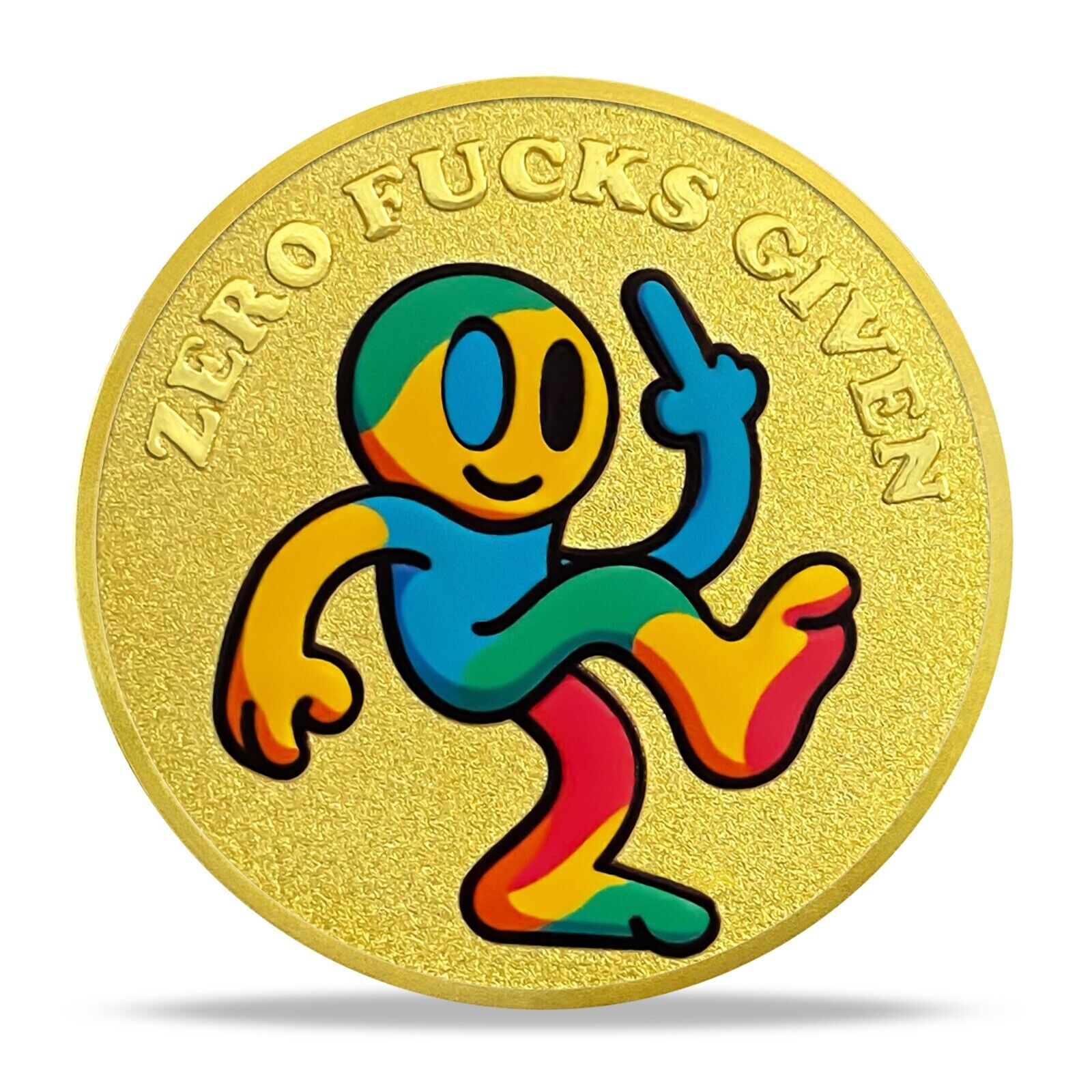 Funny Official Bad Man As*hole Challenge Coin