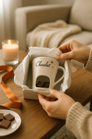 🔥Hot Sale 49% off🌟🕯️Handcrafted Fondue Cup☕