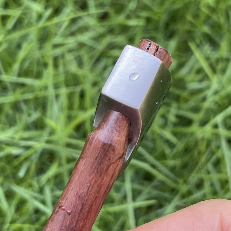 Mini Axe Fixed Blade Hunting Survival Stainless Steel Tactical Knife Home Car Decor