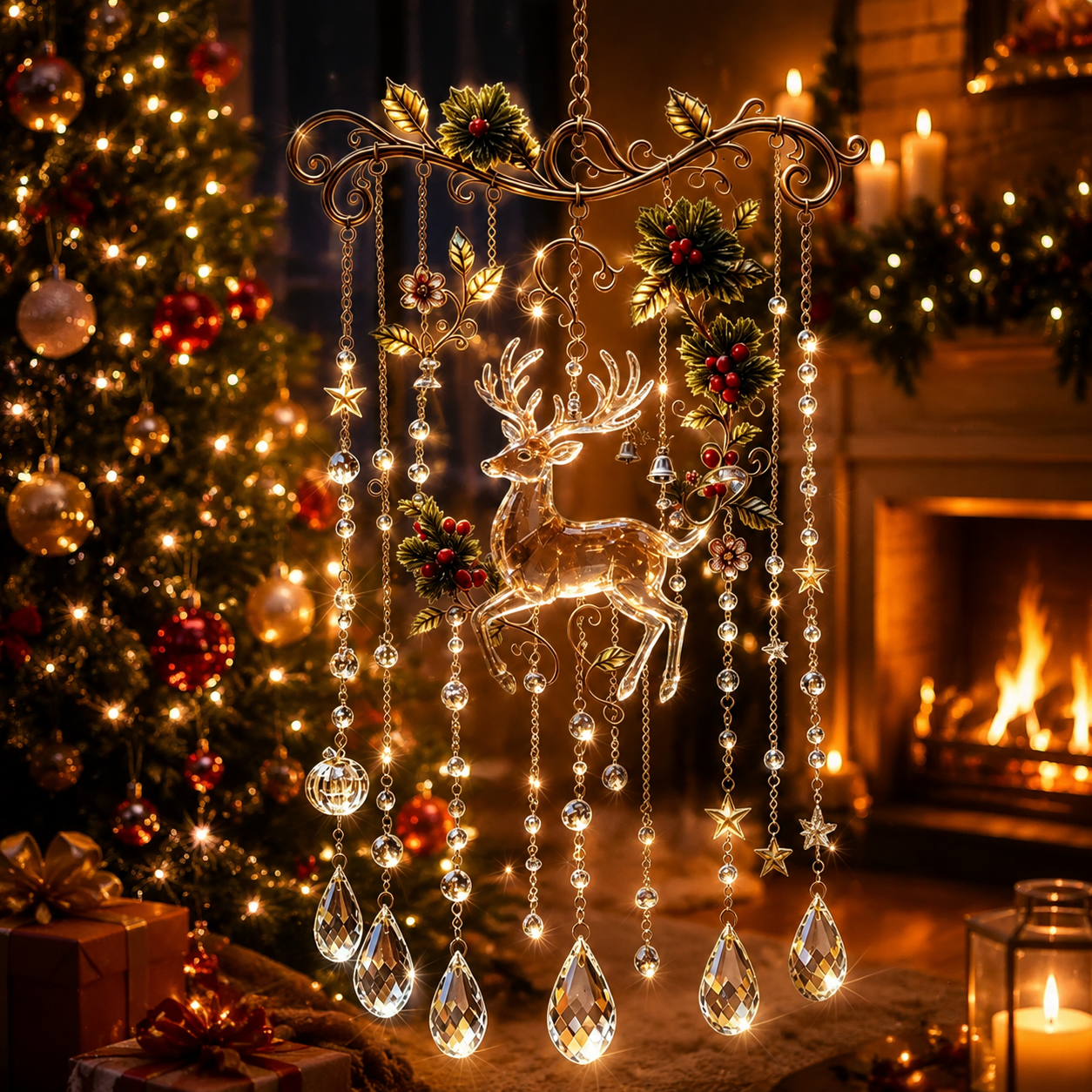 ⏰LIMITED TIME 49% OFF!🔥🔥Last 10 set!🔥 -High-quality handmade Christmas window decorations