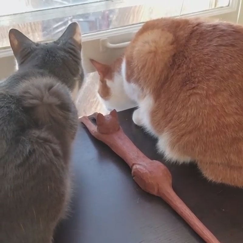 🐱CAT-SHAPED BACK SCRATCHER