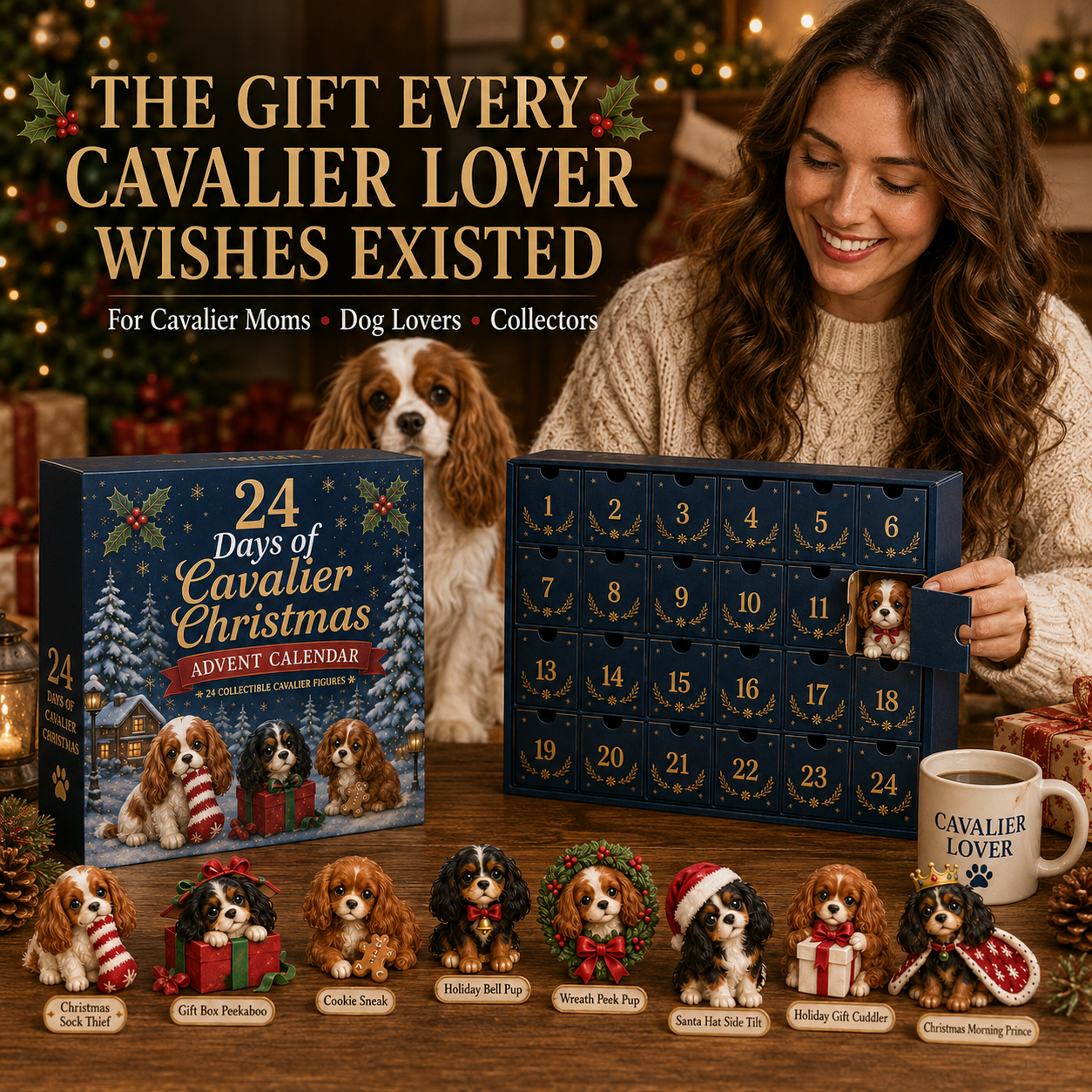 Christmas gift idea for Cavalier lovers