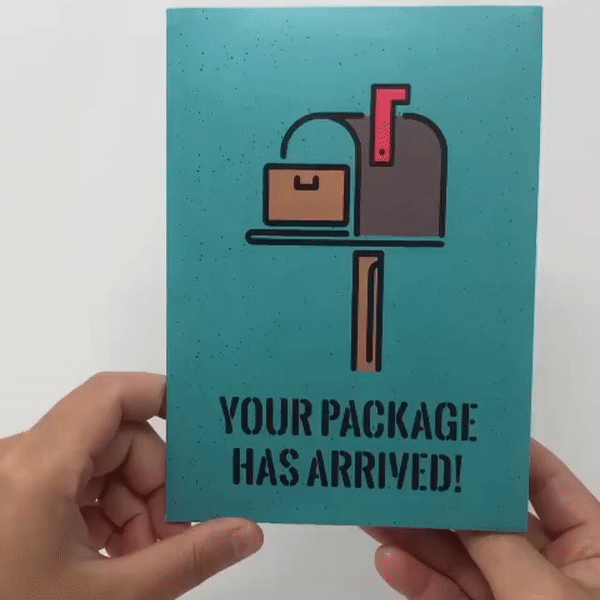 🤣Funny 3D Cock Prank Greeting Card