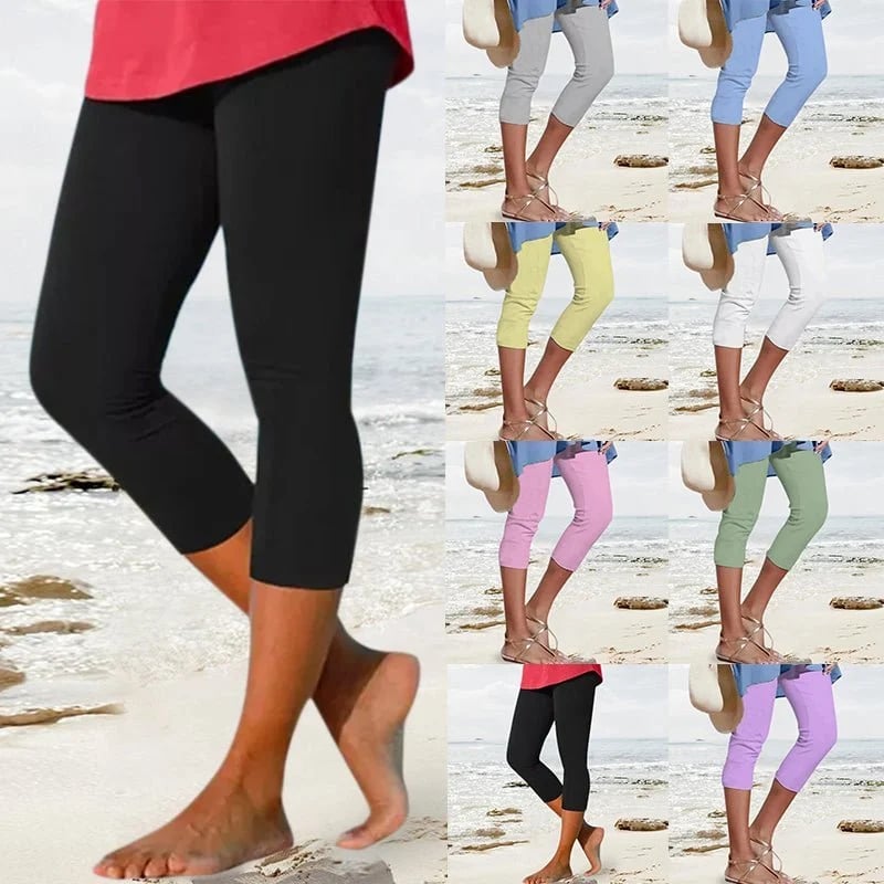🎁💝2024 Mother’s Day Gifts - Women's Plain Casual Leggings👖