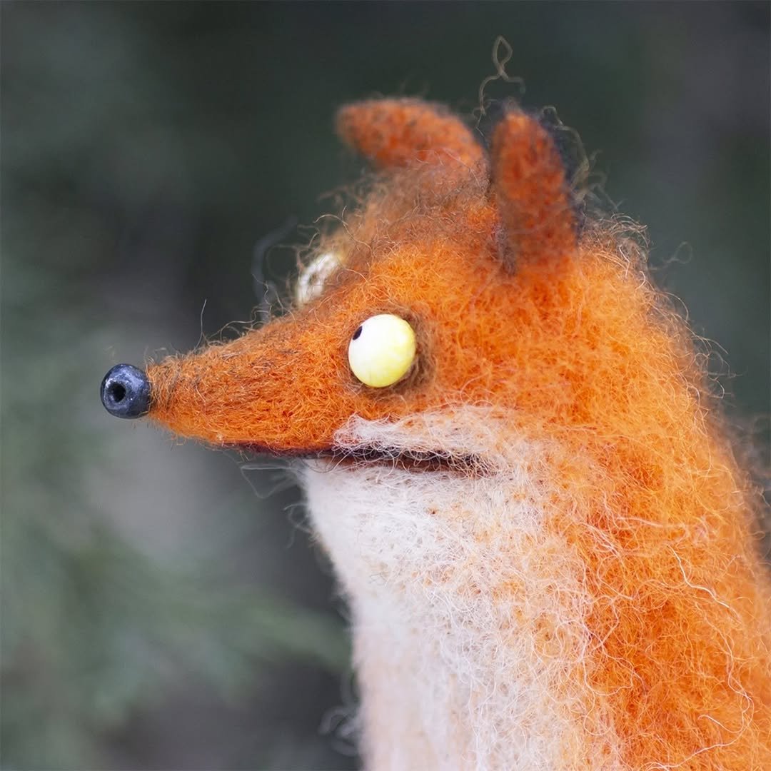 🔥Last Day 49% OFF-🦊“These Felt Foxes Have ‘What Is Happening’ Eyes — And They’re Taking Over Our Shelves”🎁