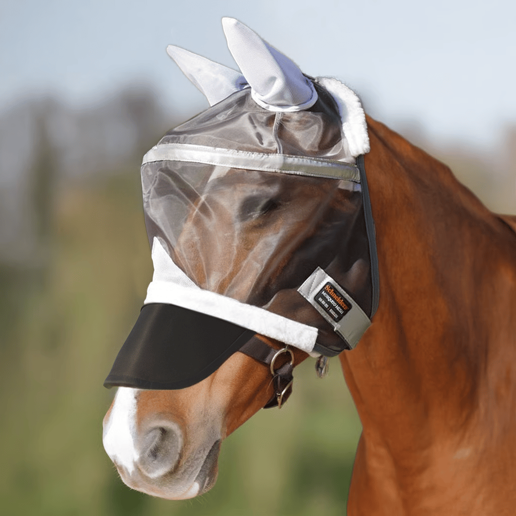 🔥Last Day 50% OFF - 🐎🛡️Mosquito Mesh Sun Visor Fly Masks