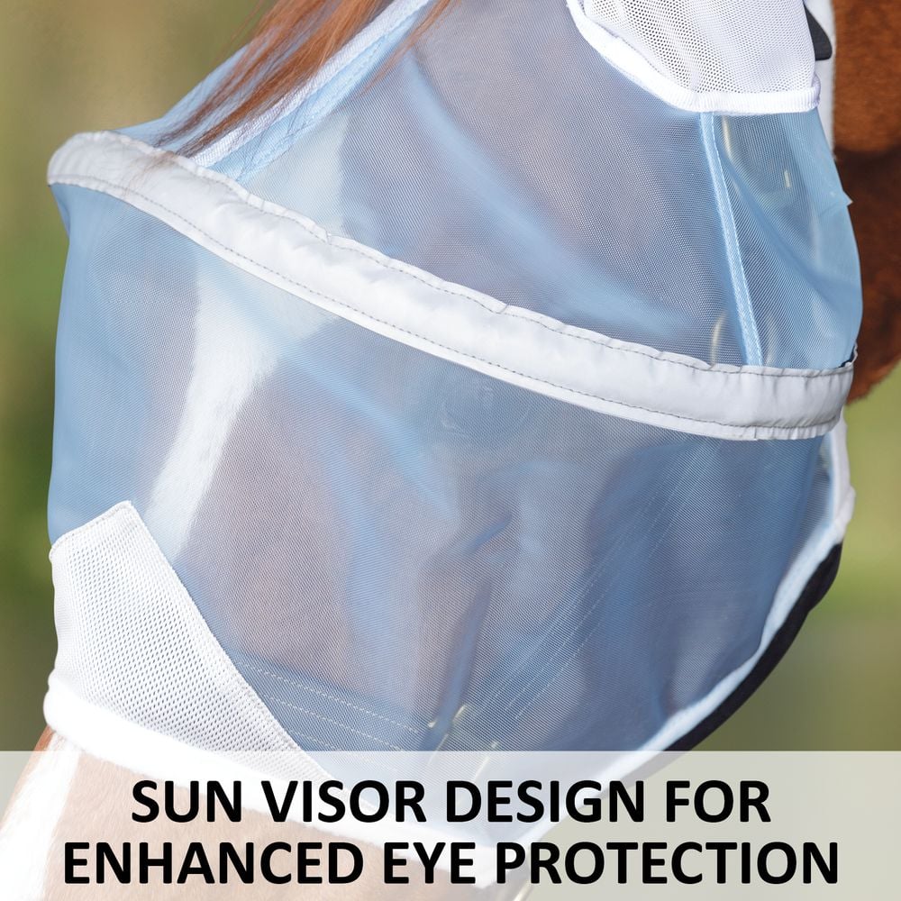 🔥Last Day 50% OFF - 🐎🛡️Mosquito Mesh Sun Visor Fly Masks