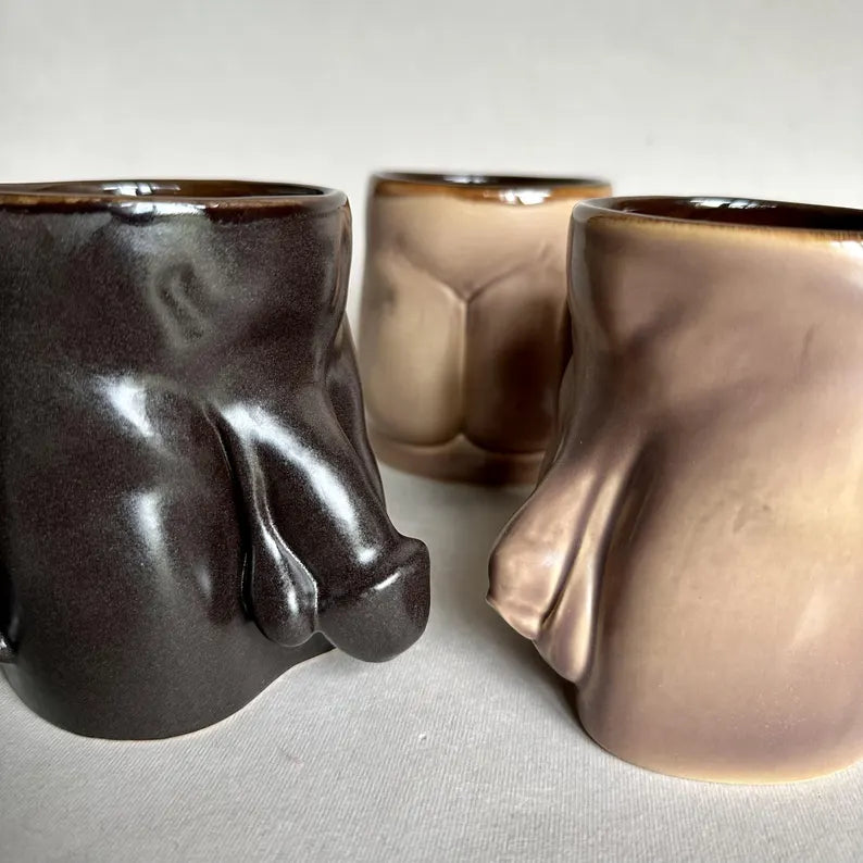 Handmade Ceramic Penis Mug